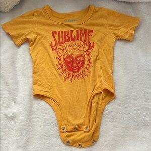Yellow Baby Onesie